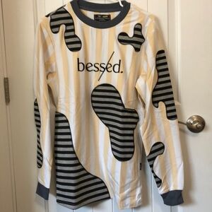 The Hideout Clothing Blessed Patchwork Long Sleeve Shirt